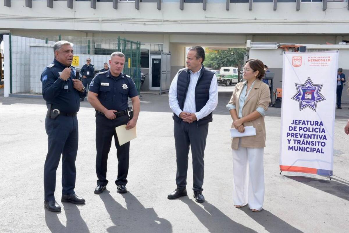 Hermosillo: Antonio Astiazarán destaca beneficios de electrolinera y de la flotilla de patrullas eléctricas
