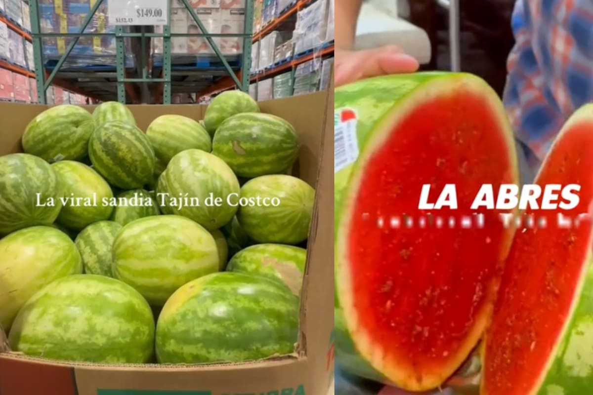¿La sandía viral de Costco realmente tiene Tajín en su interior?