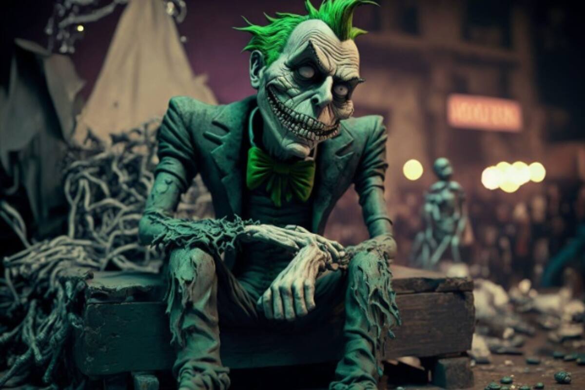 IA revela cómo se vería Batman al estilo Tim Burton