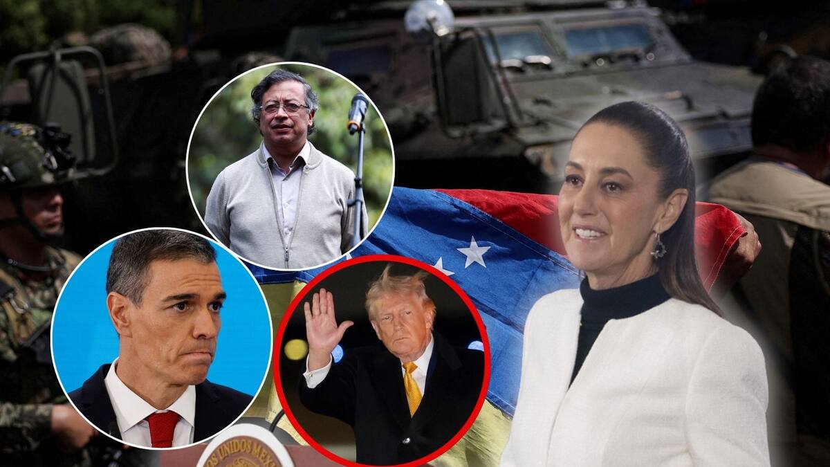 Luego de la intervención de EEUU en Venezuela, Sheinbaum reveló que ya habló con los presidentes de España y Colombia para posicionarse sobre la actuación de Trump en el país sudamericano y juntos reiteraron su rechazo a la injerencia externa