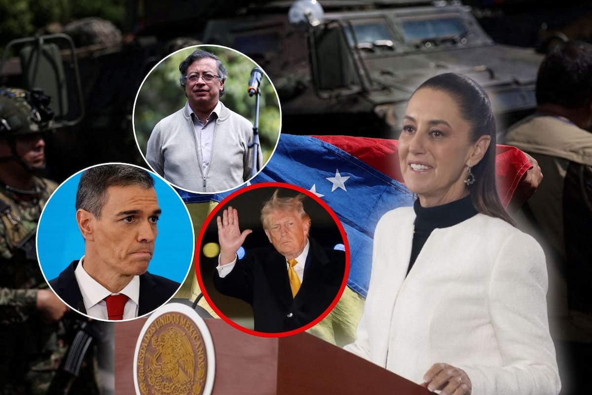 Luego de la intervención de EEUU en Venezuela, Sheinbaum reveló que ya habló con los presidentes de España y Colombia para posicionarse sobre la actuación de Trump en el país sudamericano y juntos reiteraron su rechazo a la injerencia externa