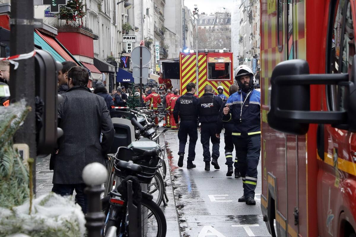 Tiroteo en París deja al menos tres muertos y tres heridos