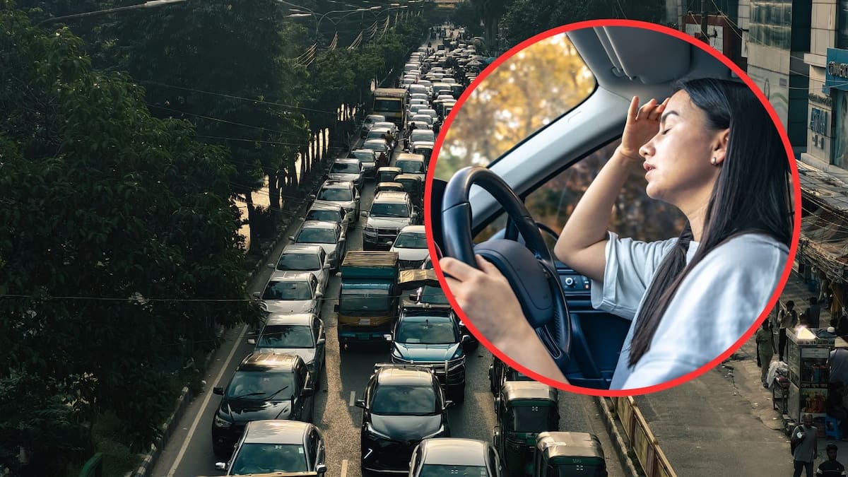 El tráfico somete al cerebro a un estado de alerta continua por ruido y contaminación: la advertencia neurológica sobre cómo el estrés vial deteriora el sueño, la convivencia familiar y la salud mental