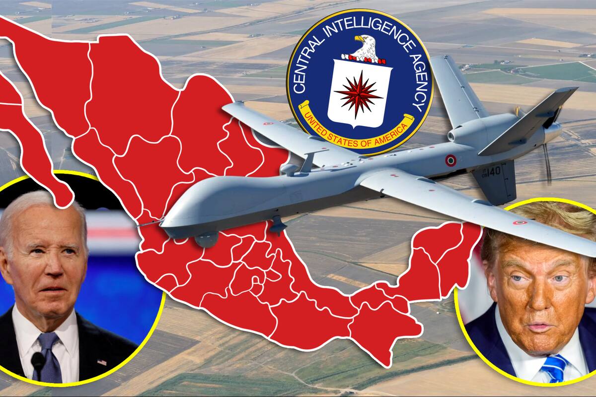 Biden inició los drones antiterrorismo en México para espiar cárteles mexicanos; Trump aumentó los vuelos, revela el NYT