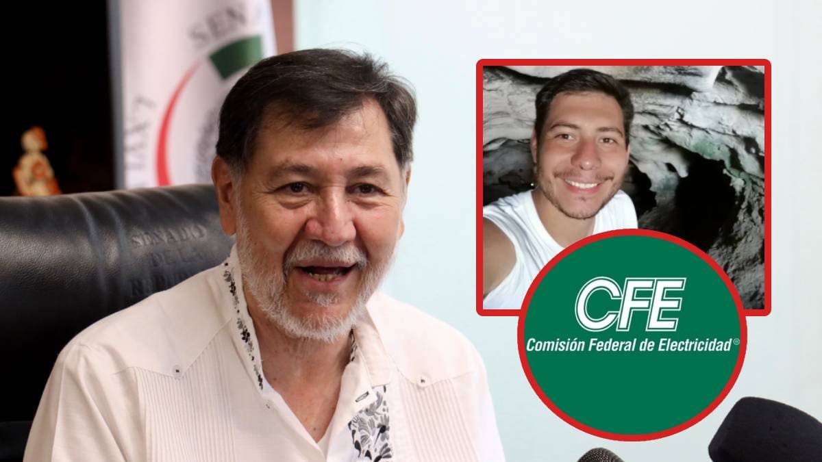 Polémica por supuesto ascenso en CFE de hijo de Fernández Noroña y pasar a percibir un salario cercano a 18 mil pesos a superiores a los 100 mil pesos, según investigación de Azteca Noticias