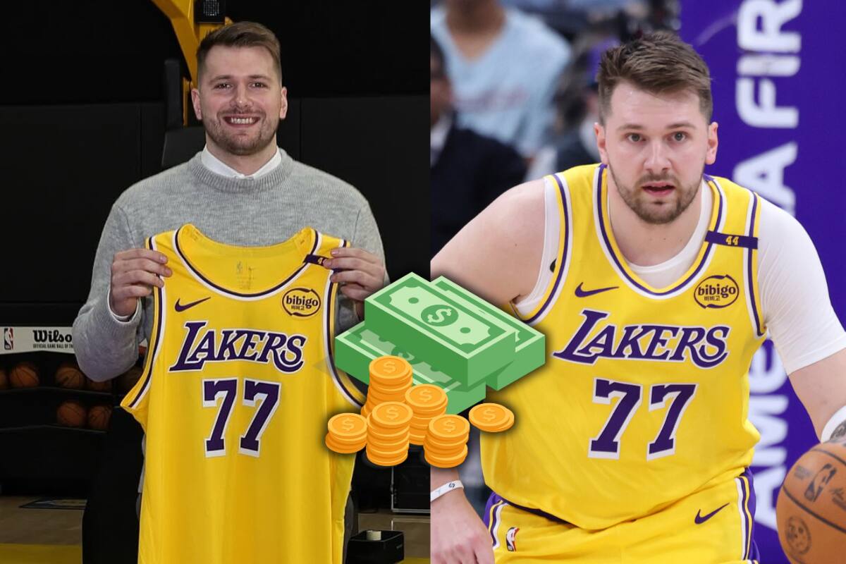¿Cuánto gana la estrella de los Lakers Luka Doncic?