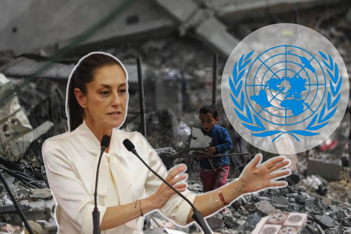 Claudia Sheinbaum pide reconocimiento de Palestina y condena la violencia en Gaza