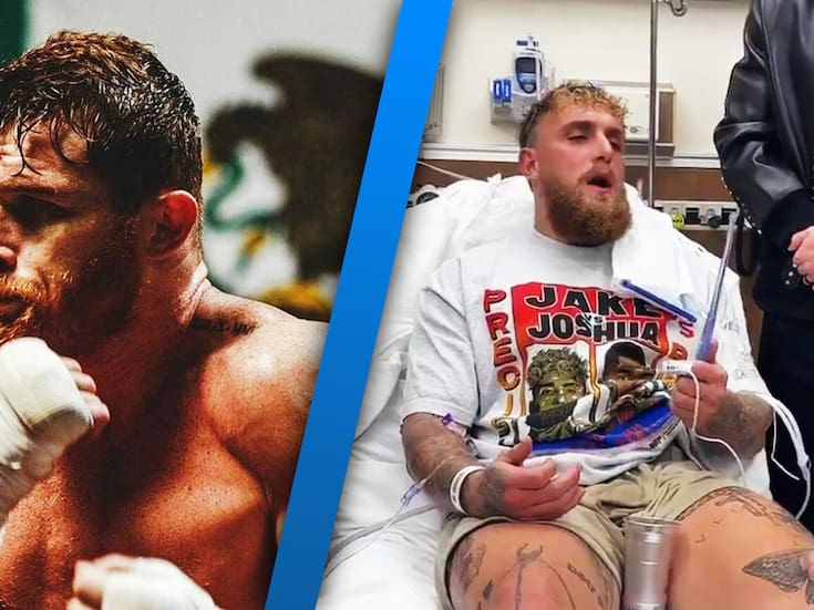 Jake Paul todavía piensa en enfrentar al “Canelo” tras sufrir fractura de mandíbula contra Anthony Joshua