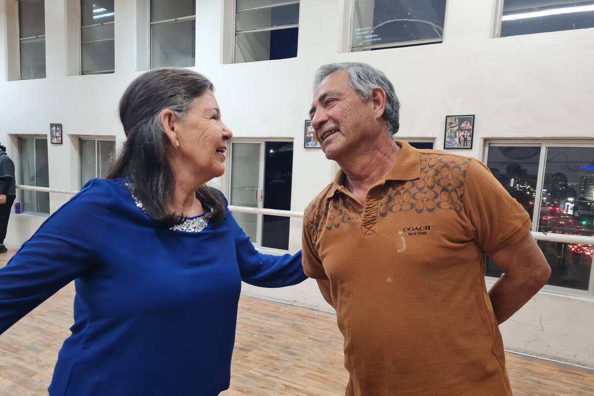 Luz Elena buscaba pareja de baile y encontró el amor