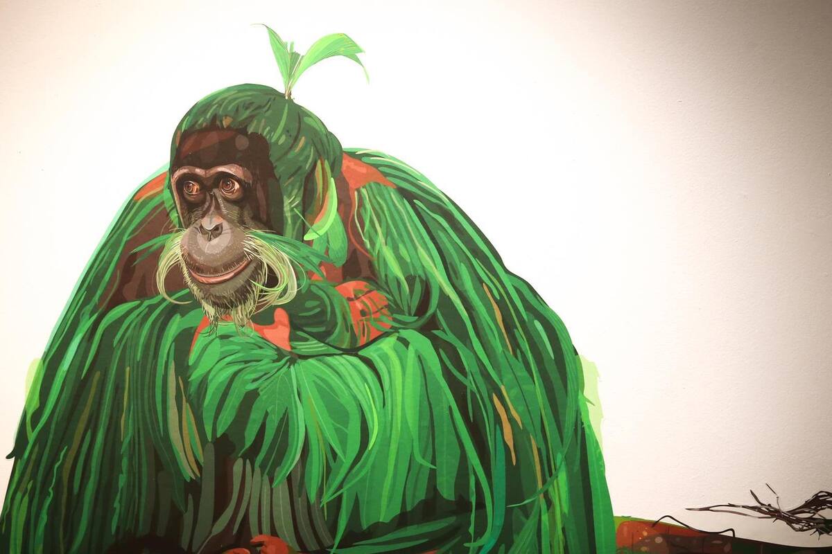 Una muestra de arte carbono cero llega a Uruguay