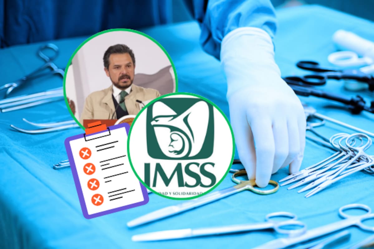 IMSS reporta déficit en metas quirúrgicas en 2025: 220 mil cirugías por debajo del objetivo proyectado; las consultas de especialidad fueron también deficientes