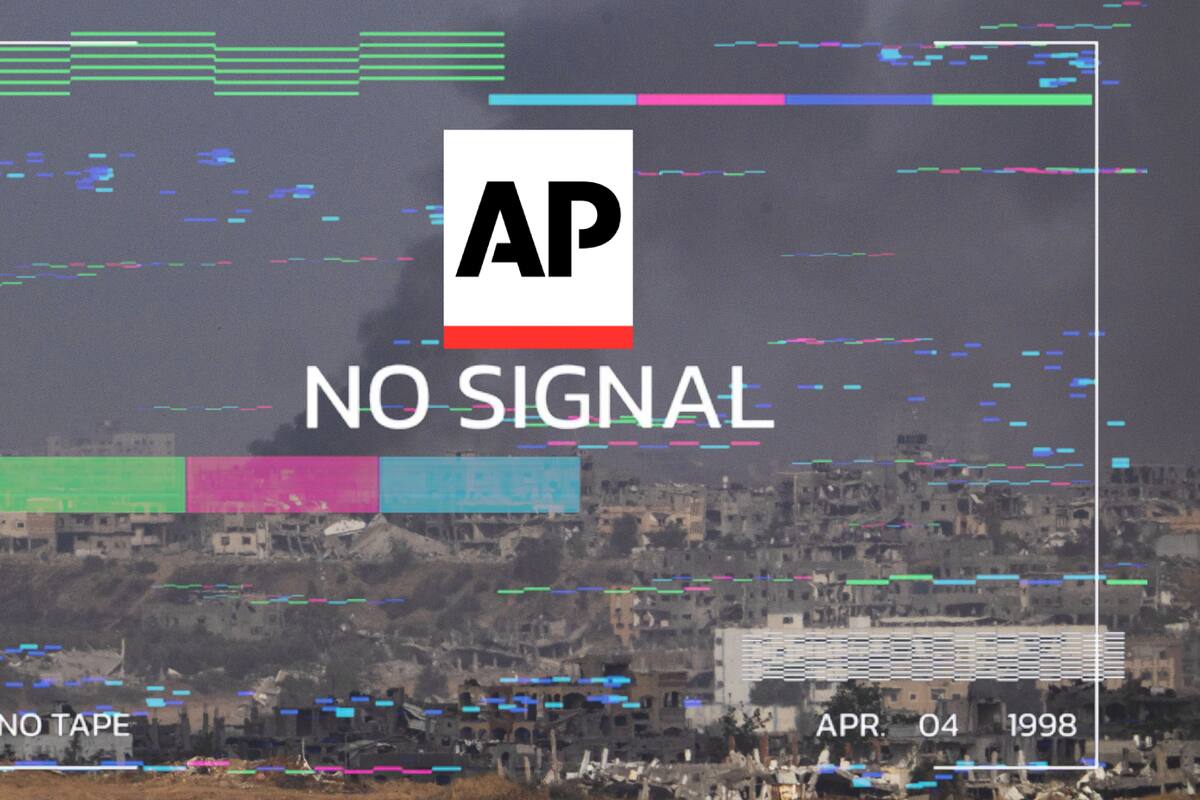 Israel se retracta de la confiscación de equipo de cámaras de AP