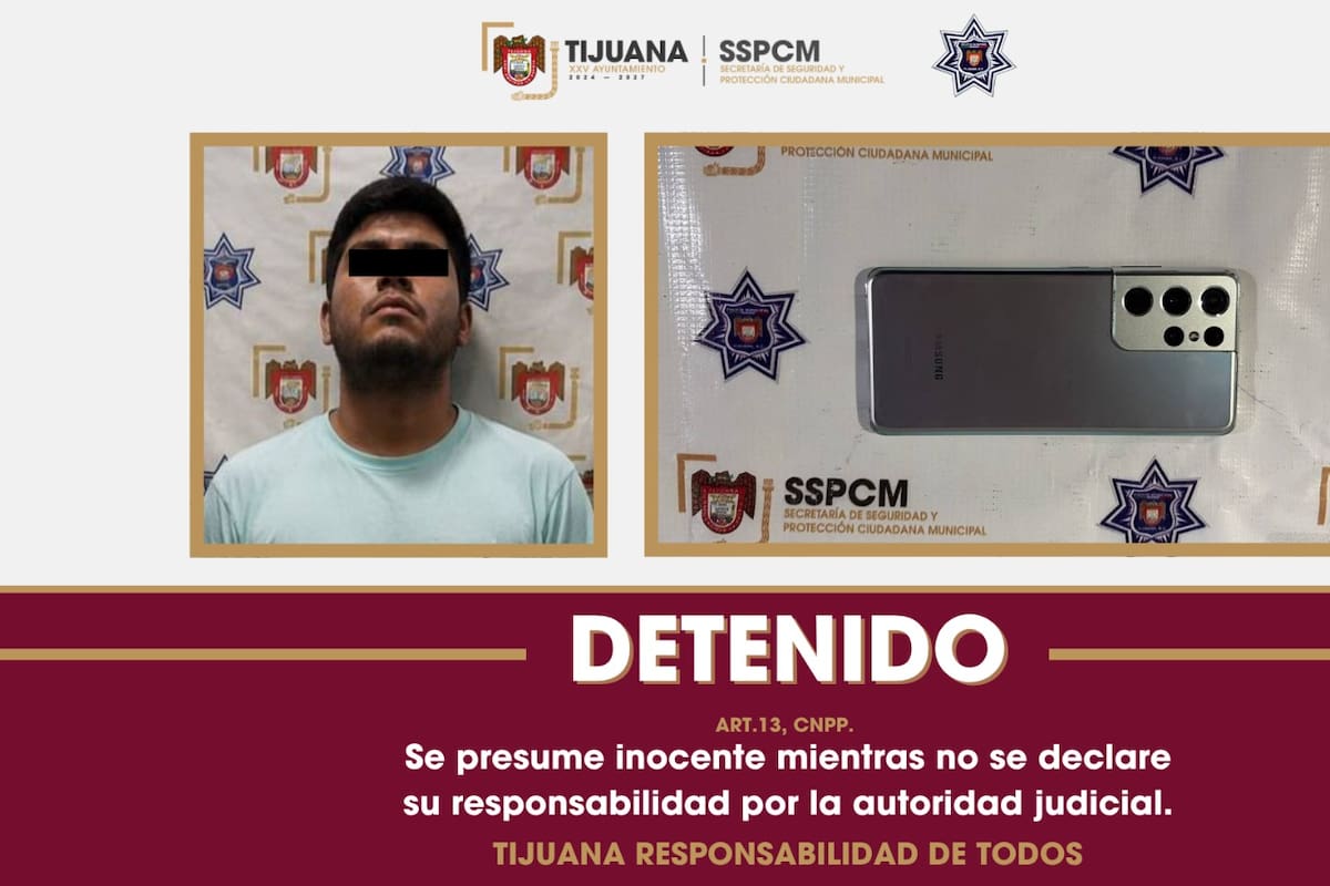 Detienen a hombre por allanamiento y robo con violencia en El Florido III Sección, Tijuana