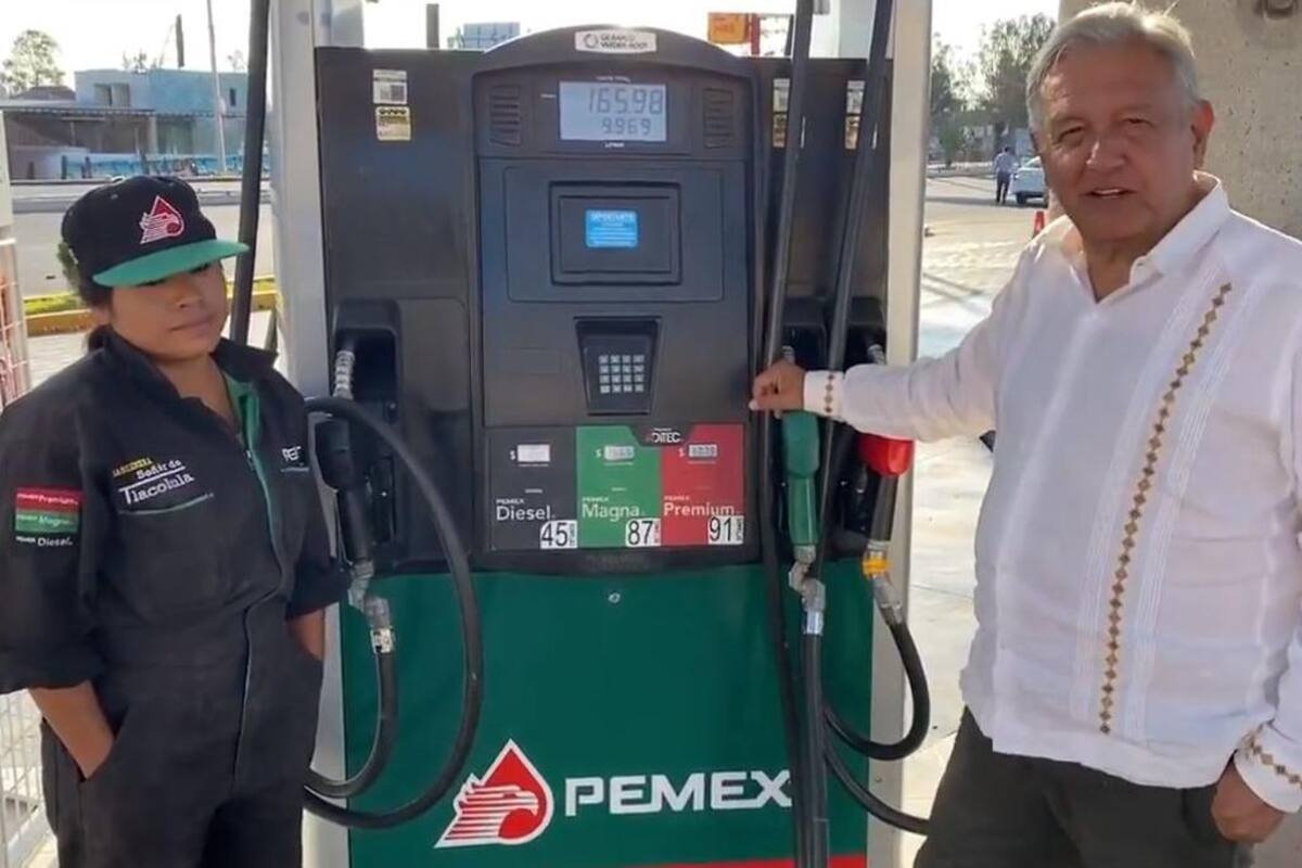 "Decidí bajar la gasolina ante la crisis del Covid-19": AMLO