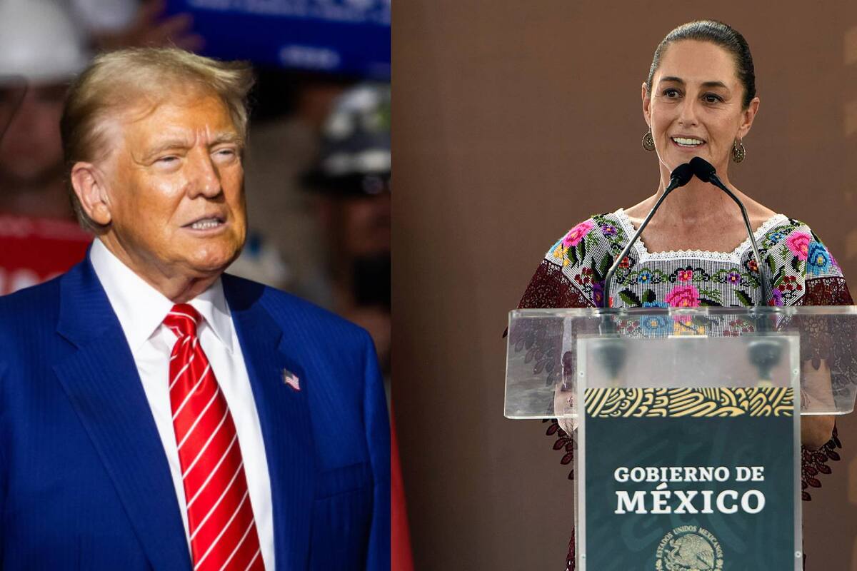 Sheinbaum condena la agresión contra el expresidente Trump; es segunda vez que atentan en su contra