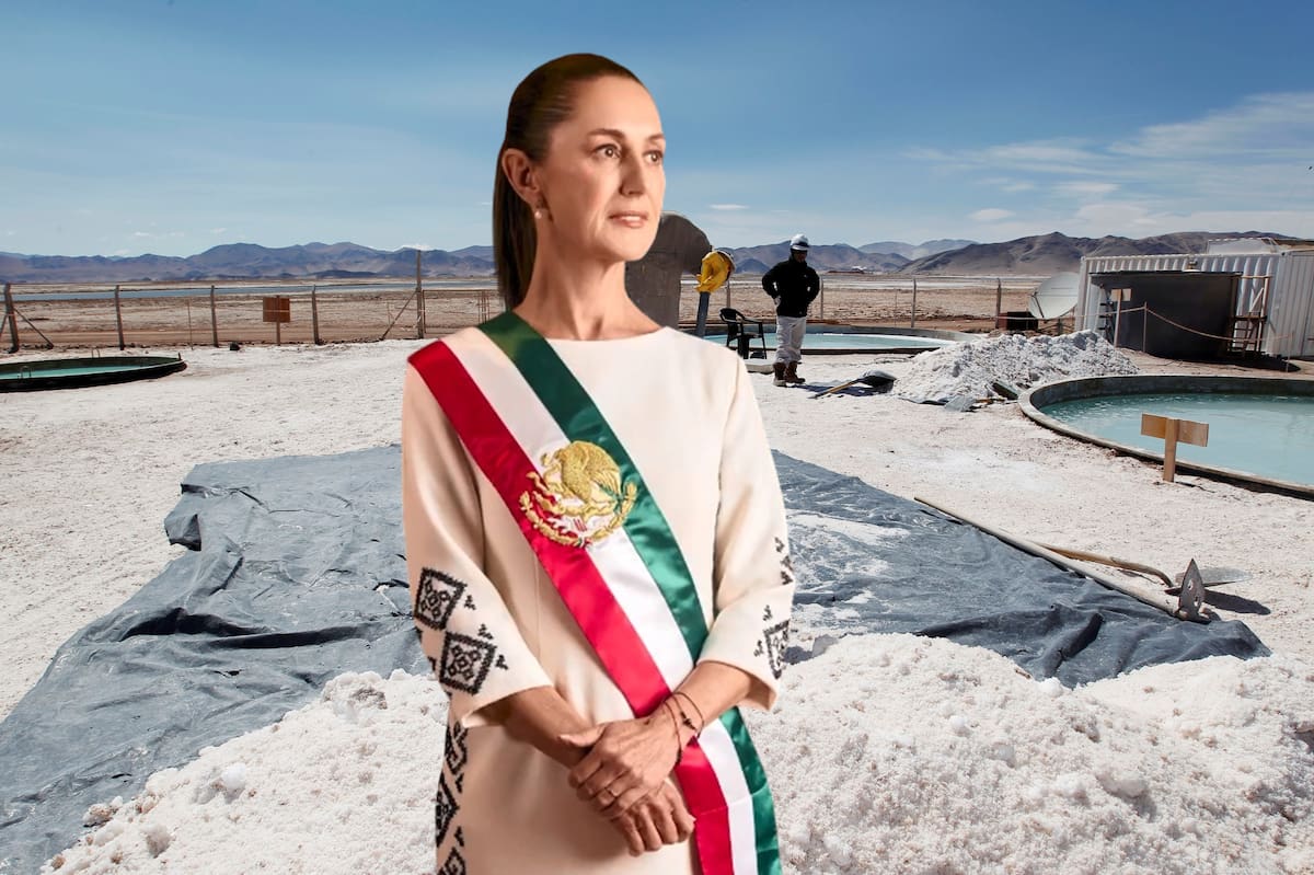 La explotación de litio es un proyecto a largo plazo, dijo la presidenta Claudia Sheinbaum Pardo. FOTO: ESPECIAL