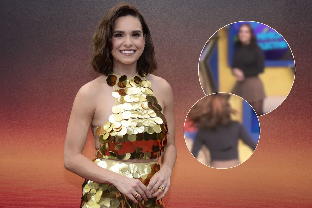 Descuido de Tania Rincón en pleno programa se vuelve viral
