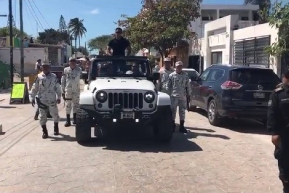 Sancionarán a elementos de la Guardia Nacional por custodiar a Roberto Palazuelos