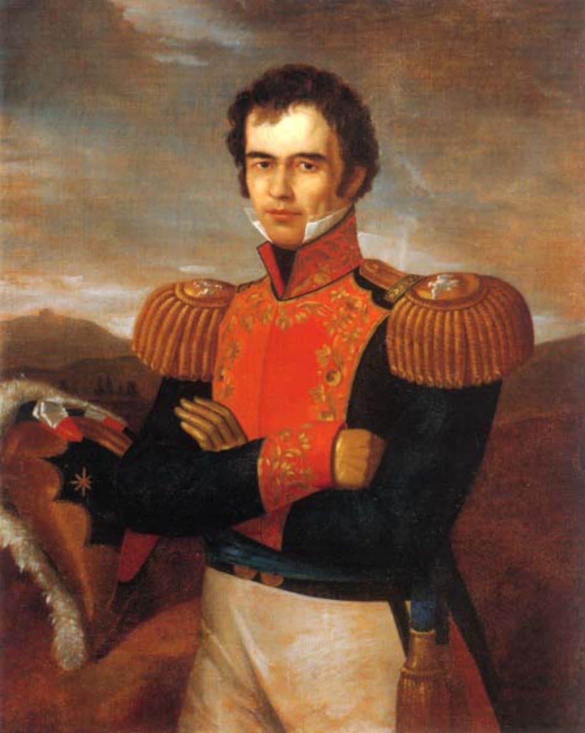 Retrato de Guadalupe Victoria, primer presidente de México y héroe de la Independencia. | Crédito: Carlos Paris / Museo Nacional de las Intervenciones / Wikimedia Commons / CC BY-SA 3.0.