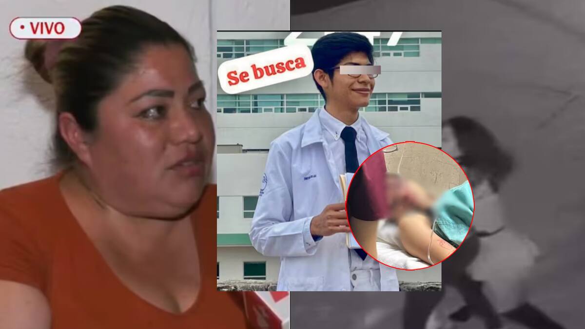 La madre de Melanie contó la visita de su novio y agresor al IMSS.