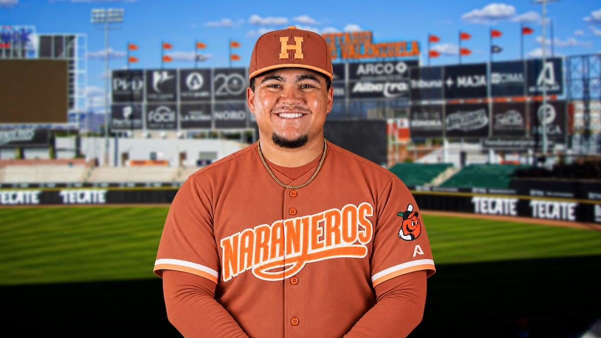 El primera base estadounidense, Ruben Ibarra, es nuevo refuerzo de Naranjeros de Hermosillo. (Foto: Especial GH)