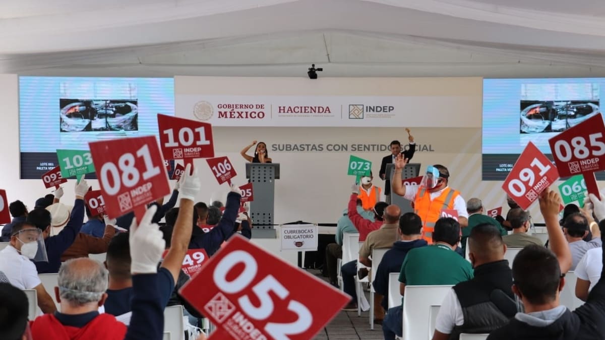 INDEP abre una subasta pública de 211 inmuebles en 75 lotes con casas, terrenos y locales que podrán comprarse mediante sobre cerrado el 28 de mayo en Ciudad de México bajo un proceso vigilado por notarios y autoridades