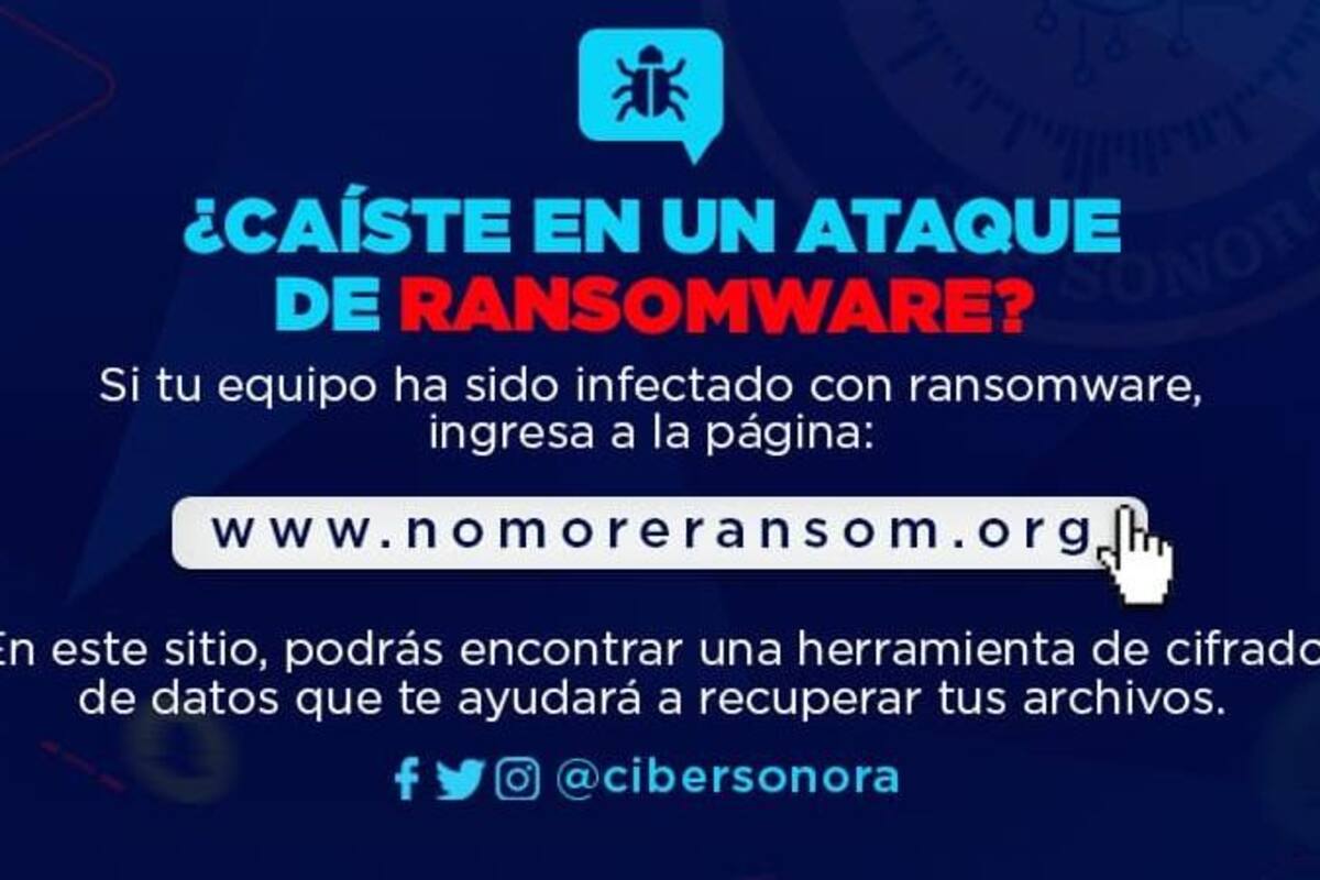 Emiten alerta Unidad Cibernética SSP Sonora por software malicioso que podría afectar dispositivos