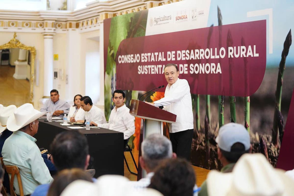 Alfonso Durazo apoya al campo con estrategia de desarrollo sustentable