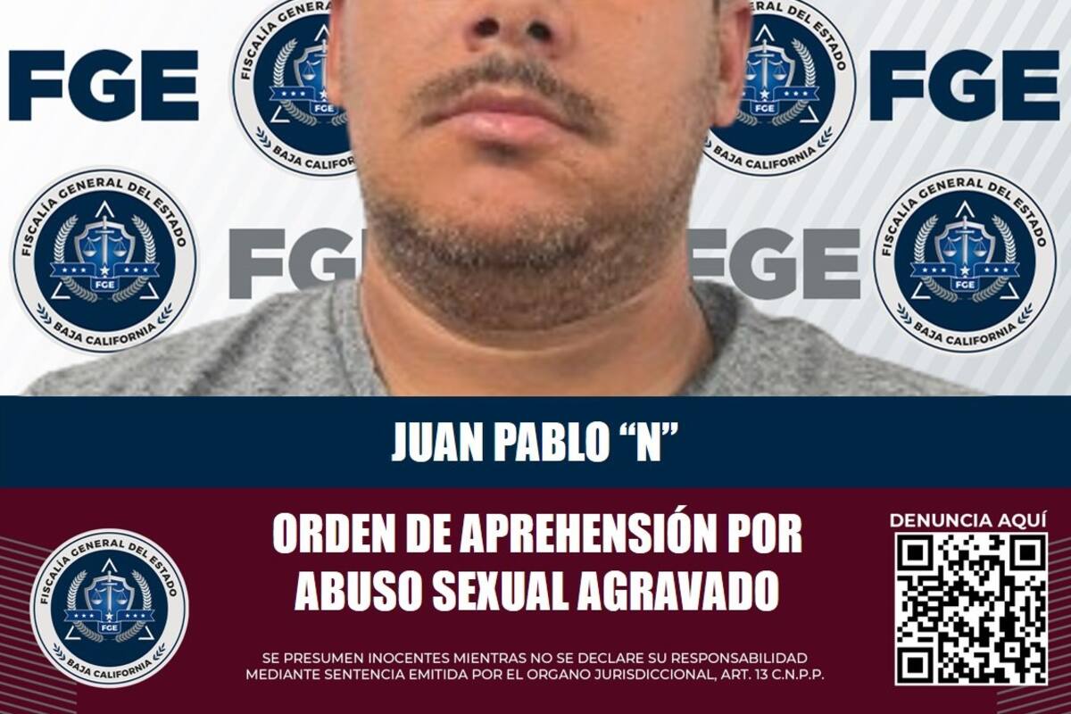 Cae en Mexicali buscado por abuso sexual en SLRC