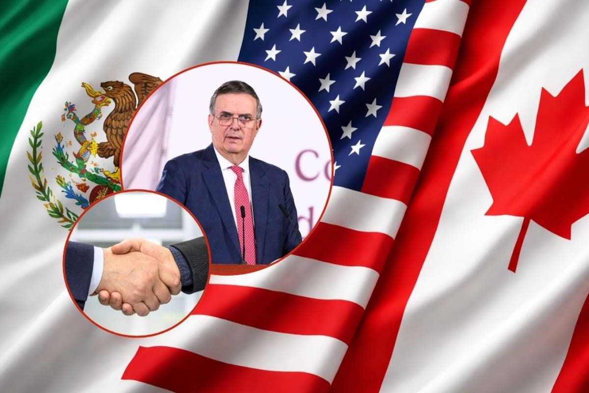 Ebrard confirma que México ya “camina” con EEUU y Canadá hacia la revisión del T-MEC; busca mantener el acuerdo, eliminar aranceles al acero y asegurar mejores condiciones comerciales
