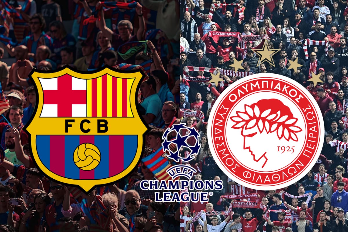 Barcelona vs Olympiacos: EN VIVO el partido de jornada 3 de Champions League 2025
