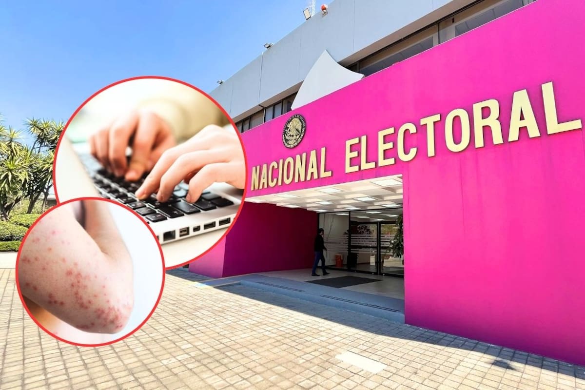 INE activa home office, vacunación y medidas sanitarias tras detectar un caso de sarampión en sus instalaciones, mientras en México se reportan más de 10 mil casos confirmados