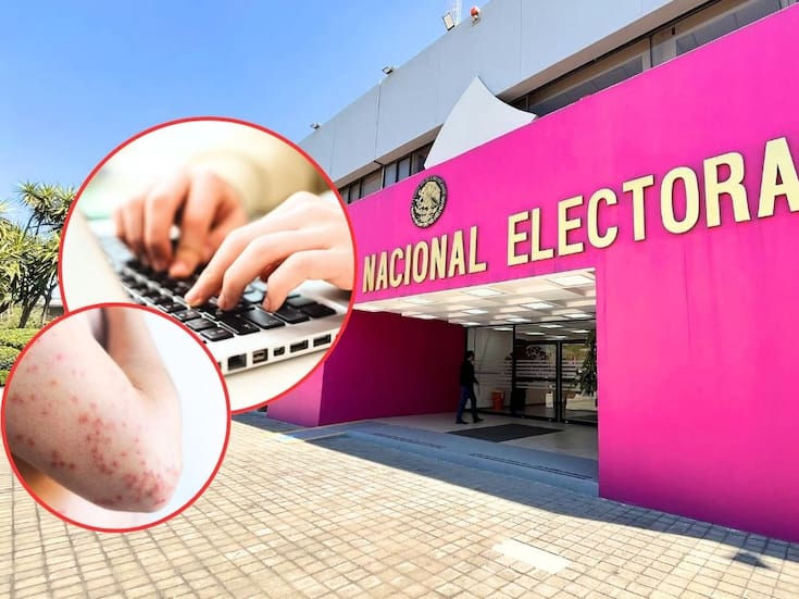 INE activa home office, vacunación y medidas sanitarias tras detectar un caso de sarampión en sus instalaciones, mientras en México se reportan más de 10 mil casos confirmados