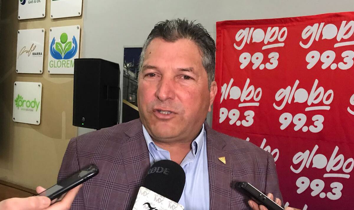 Adolfo Ayala Bejarano, vicepresidente de la Confederación de Asociaciones de Agentes Aduanales de la República Mexicana (Caaarem).