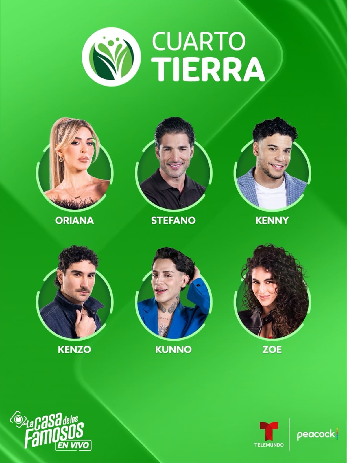 Habitantes del Cuarto Tierra de La Casa de los Famosos 6 | Instagram @lacasadelosfamosostlmd