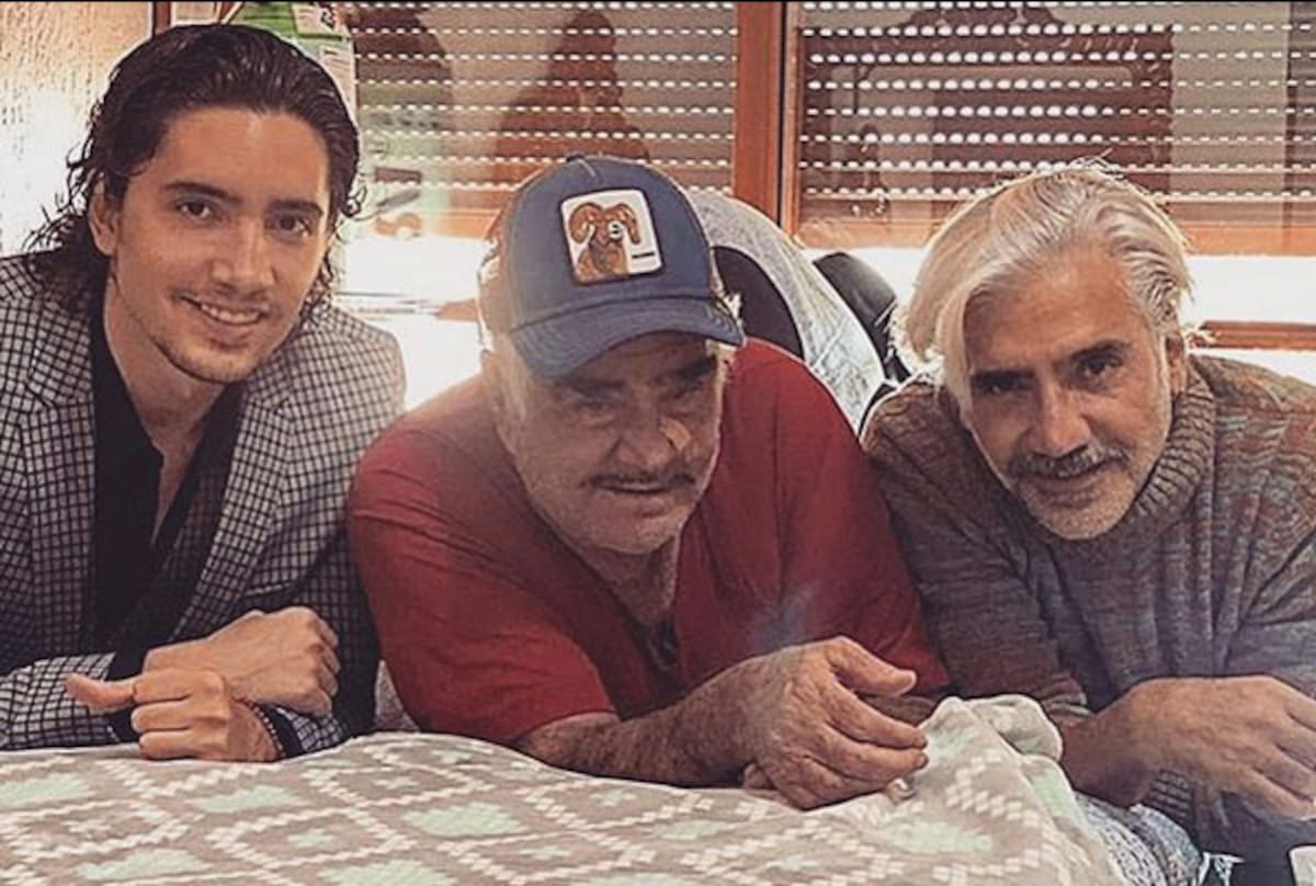 La muerte de Vicente Fernández ha provocado que su familia no se reúna tan frecuentemente.