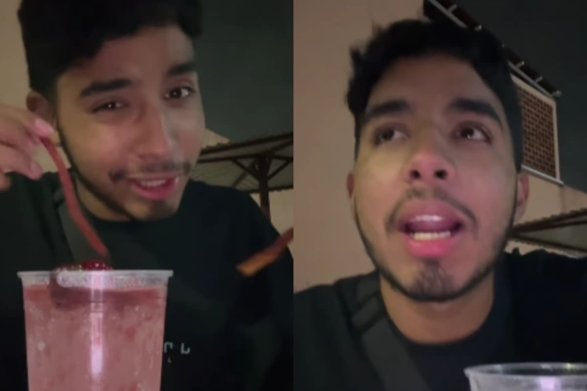 “Tú también, bro… estando en el parque a las 3 a.m.”: Joven graba cómo prepara una bebida y casi lo asaltan