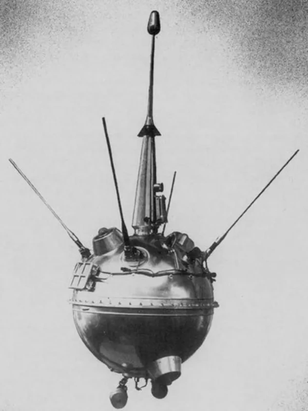 "Luna 2", la sonda enviada por la URSS en 1959.