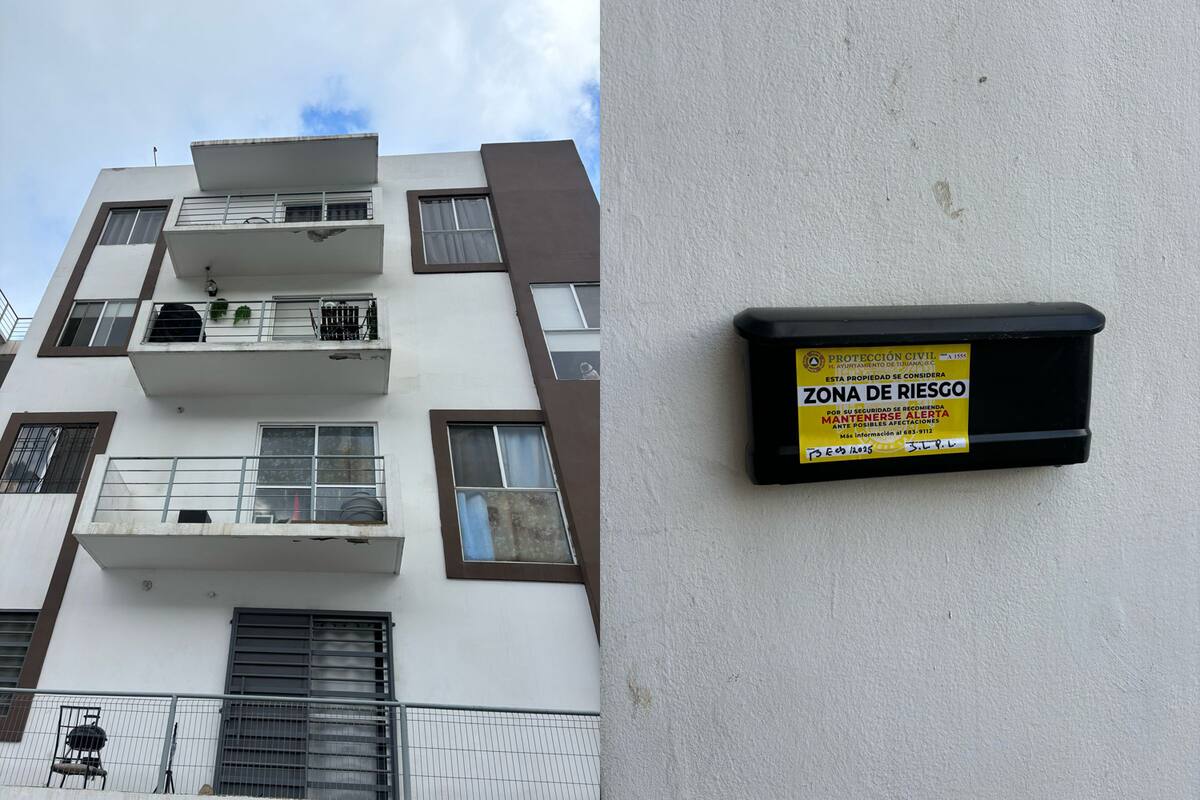 Los afecatados aseguran que las autoridades no les habían dado a los vecinos un plazo para salir de sus domicilios,