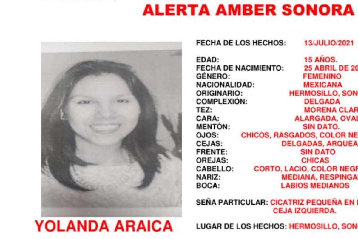 Desactivan Alerta Amber al ubicar a jovencita en estacionamiento del Héctor Espino