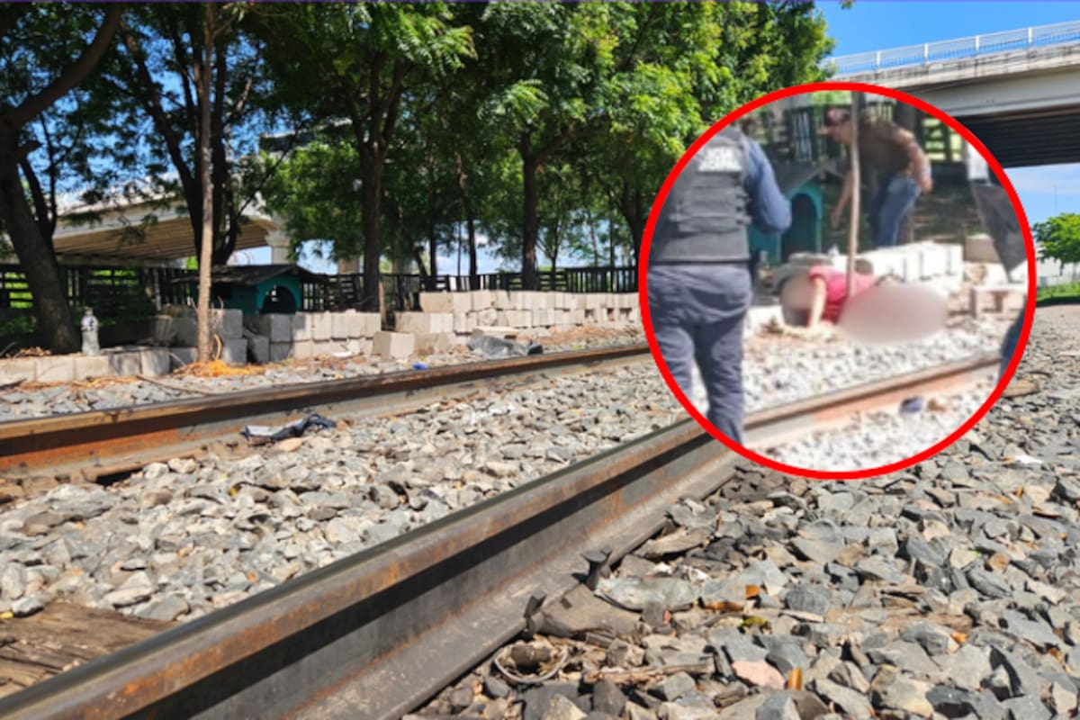Tren arranca ambas piernas a hombre que intentó cruzar las vías en Culiacán