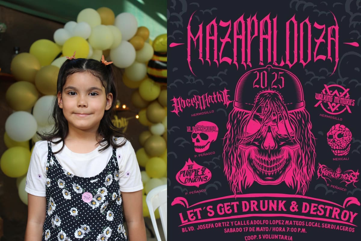 Mazapalooza Fest 2025: Festival de rock en Puerto Peñasco en apoyo a Tasya