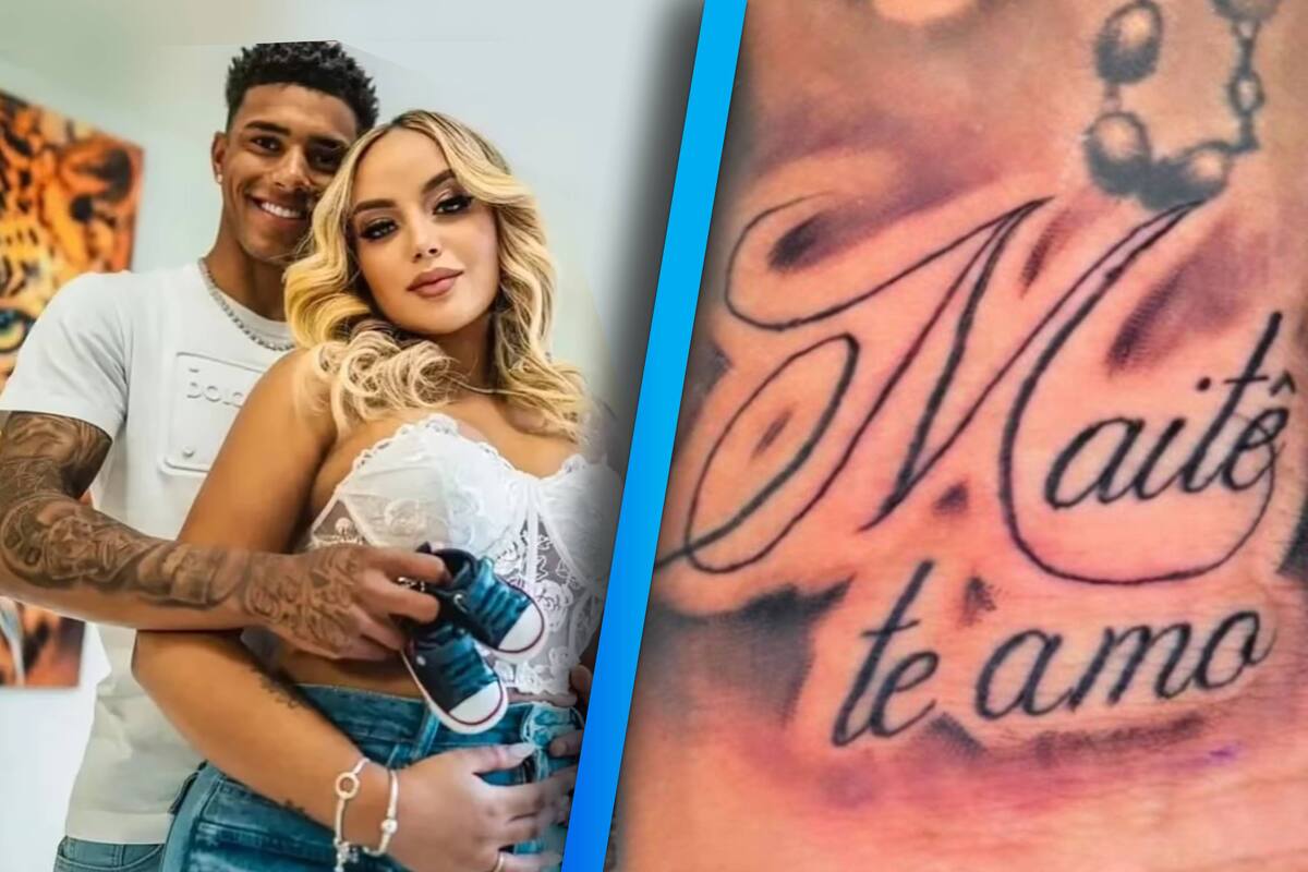 Vinícius Tobias, ex del Real Madrid, descubre que no es el padre de su hija tras tatuarse el nombre de la bebé