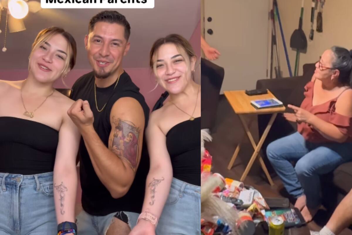 “Lo siento mucho, se van a tener que ir”: Jóvenes le hacen una broma a sus padres sobre que se tatuaron, y así fue su reacción