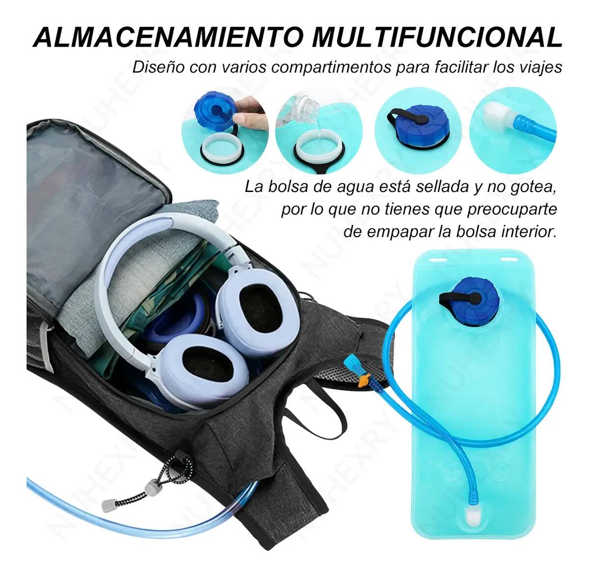 Set de hidratación de tres piezas de la marca NUHEXRY | Mercado Libre