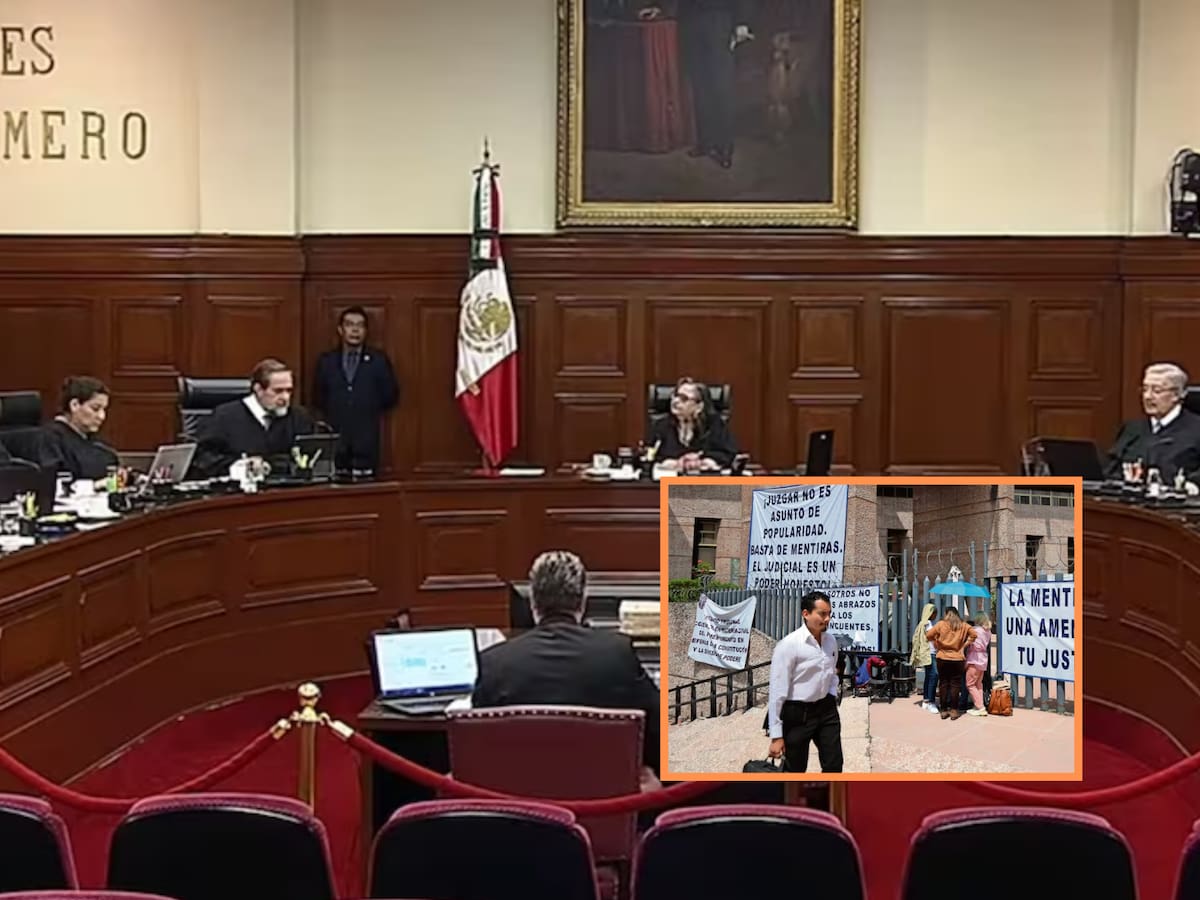 La aprobación de la reforma al Poder Judicial desató una ola de jubilaciones en la SCJN. | Crédito: Archivo/El Universal