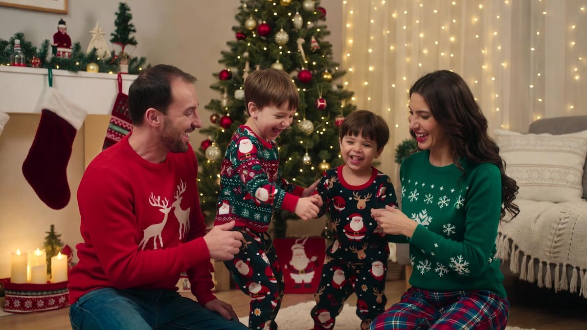 Juegos divertidos para disfrutar la Navidad en familia | Foto: Grok