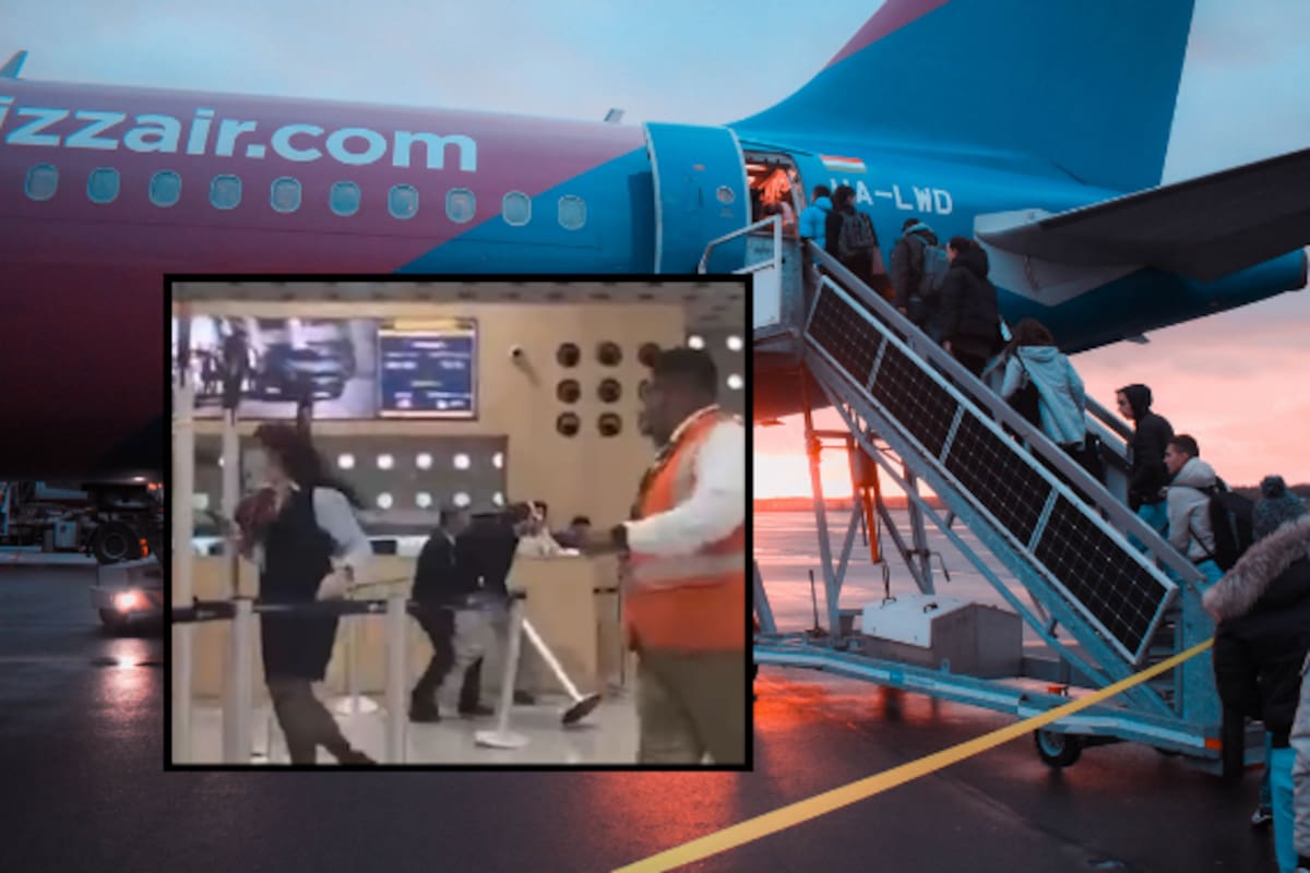 Video viral muestra pelea entre pasajeros y personal de Aeroméxico en el AICM después de que un viajero presuntamente dañó la aeronave y puso en riesgo la seguridad del vuelo