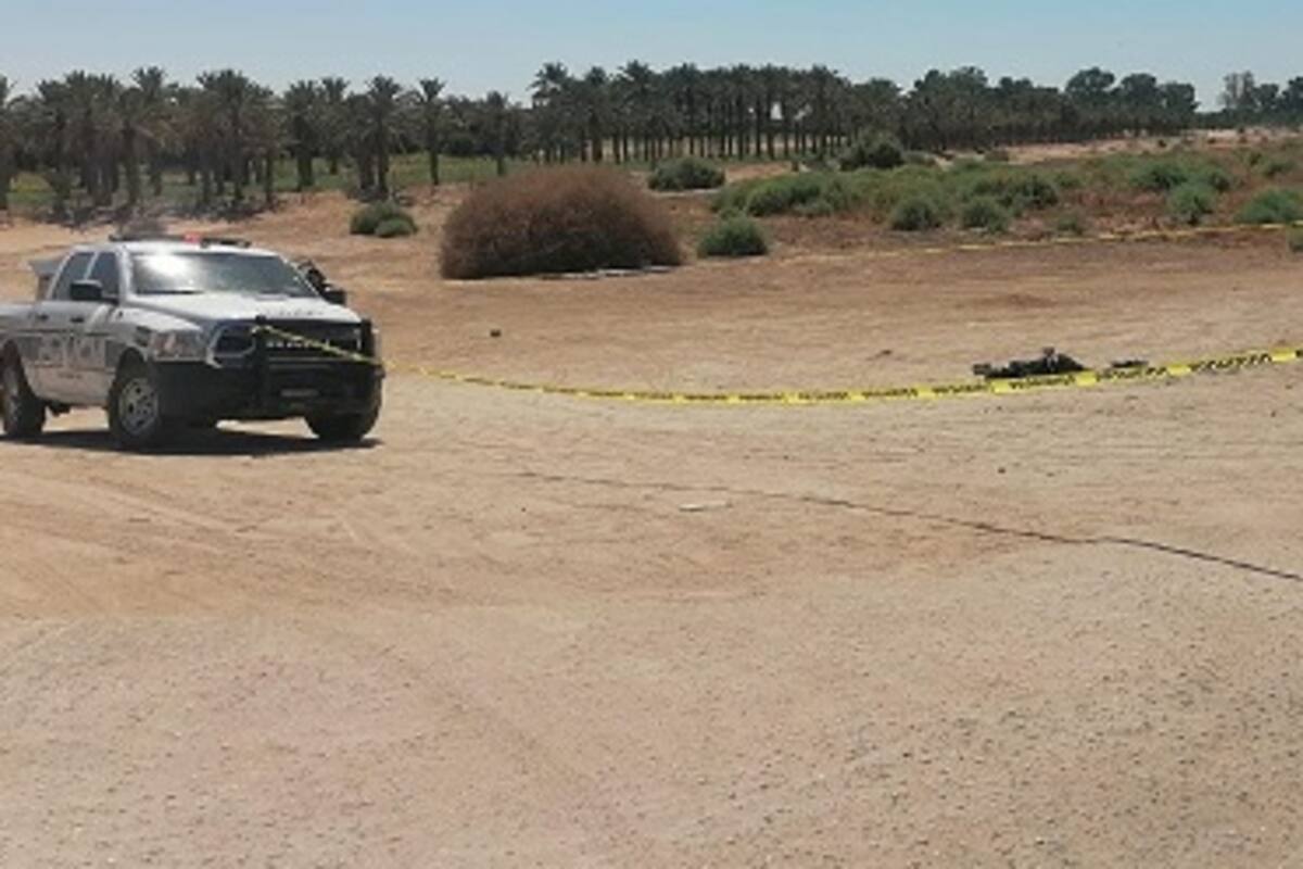 Localizan cuerpo con huellas de violencia en el Valle de Mexicali