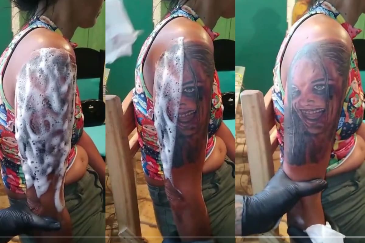 Tatuaje de Harley Quinn sale MAL: los internautas reaccionan al resultado